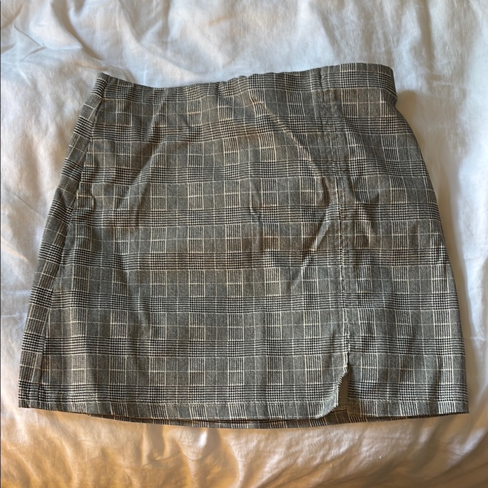 Kids plaid skirt
